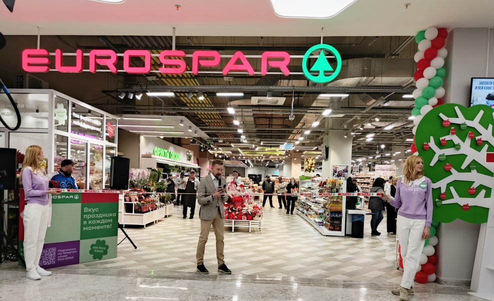В Москве открылся флагманский инновационный EUROSPAR